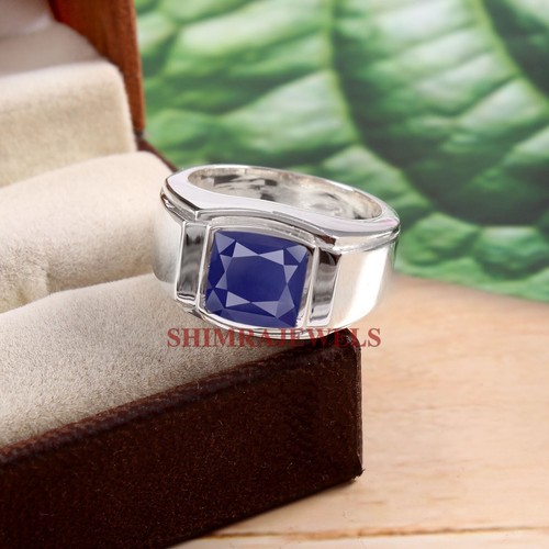 Chauffé bleu saphir pierre - bleu,