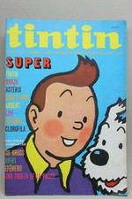 TINTIN Magazine Tintin on cover, Asterix, Lucky Luke, Portugal 1974 6th year #42