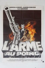 L’ARME AU POING MOVIE POSTER ORIGINAL 120x160 SOPHIA LOREN