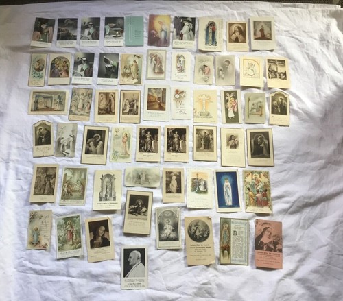 Lot images pieuses - , diverses