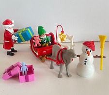 PLAYMOBIL 5956 - CHRISTMAS SUITCASE - RED PLASTIC STORAGE CASE