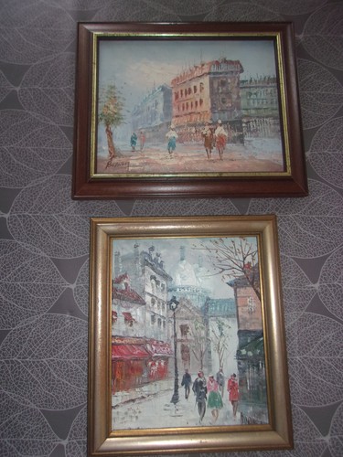 Huile sur toile paris - toile, st