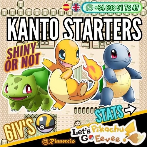 Compétitif kanto starters - compétitif,