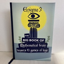 Enigma 2 Brain Teasers and games of logic Hardcover Book GREEK ANTIQUITY PUZZLES