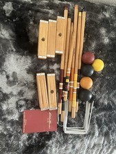 eddie bauer croquet set vintage