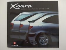 Citroen Xsara X LX SX Exclusive VTR VTS Coupe Hatch Estate UK Brochure June 1998