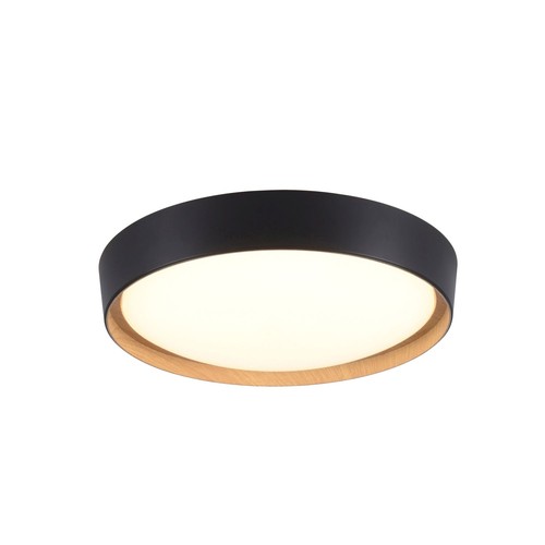 Lampe plafond led - lampe, noire