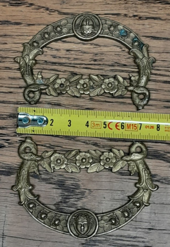 Ancien ornement bronze - bronze, /