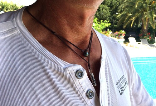 Collier perle tahiti et - perle, de