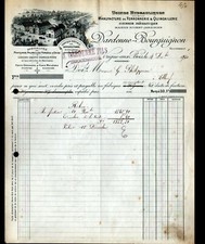 VRIGNE-AUX-BOIS (08) IRONWORK & SAWMILL FACTORY "DARDENNE & BURGUNDY"