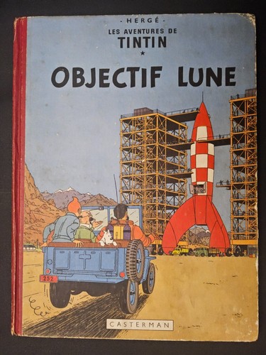 Tintin objectif lune - -,