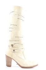 NERO GIARDINI Bottes à talon Dames Botte haute T EU 36 blanc cassé