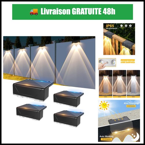 Appliques murales solaires led - appliques,