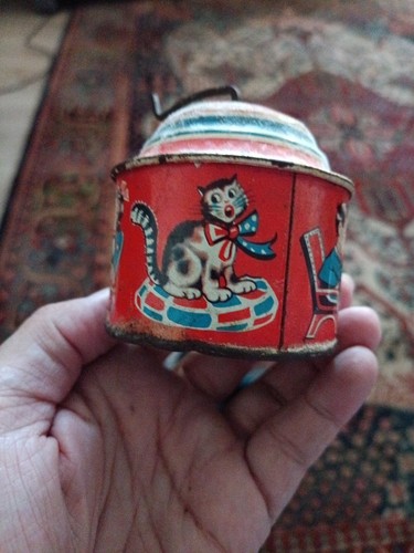 Jouet ancien boite musique - ancien,