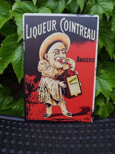 Plaque métal liqueur