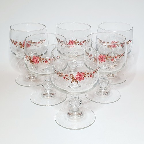 Lot verres pieds - 6, luminarc