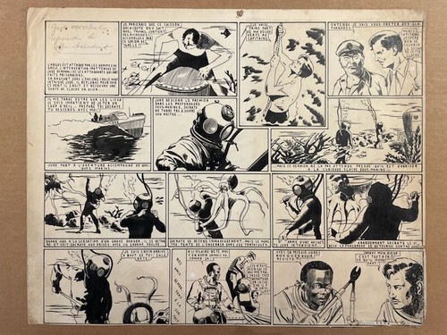 Gal planche originale - gal,