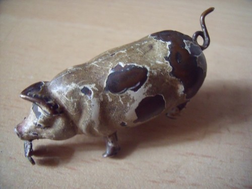 Cold painted bronze vienne - painted,