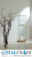 Vitrine Verre H140x40x40 cm