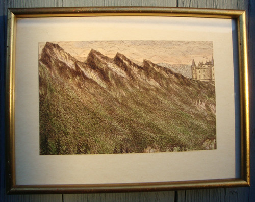 Dessin chateau regnault les - dessin,