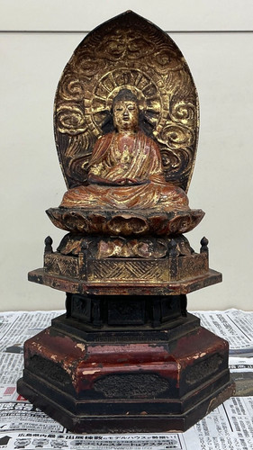 Statue japonaise bouddha - statue, en