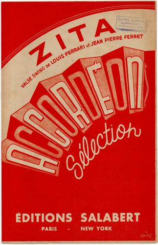 Partition piano accordéon