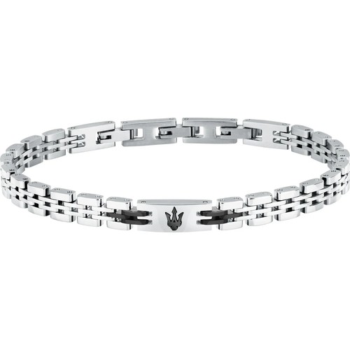 Bracelet silver black - silver, iconic