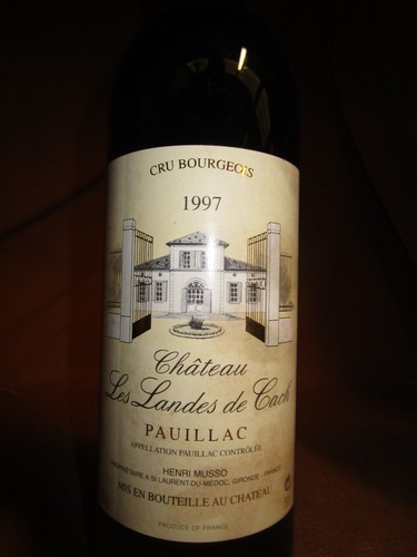 Bouteille château les - château,