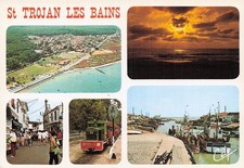 17 SAINT TROJAN LES BAINS VUE GENERALE SUNSET LA RUE PEDESTON