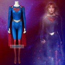 Déguisement Supergirl Saison 5 Kara Zor-el Zentai Cosplay Costume Outfit Supe...