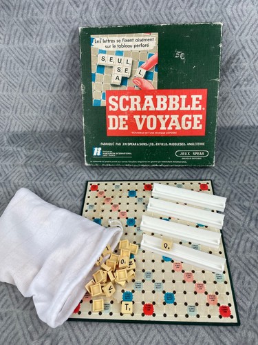 Vintage scrabble voyage - vintage,