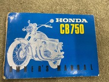 GENUINE HONDA CB750 Four K1 OWNERS MANUAL  July 1971