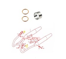 Honda CA 125 Rebel Jeu joints