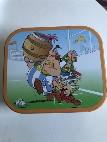 Boite métal delacre astérix - métal,