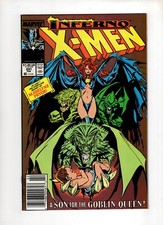 Uncanny X-Men #241 1988 FN/VF 7.0 *KEY!* Origin Madelyne Pryor as Goblin Queen!