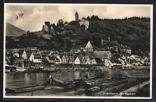 Corne cerf sur neckar - sur, le