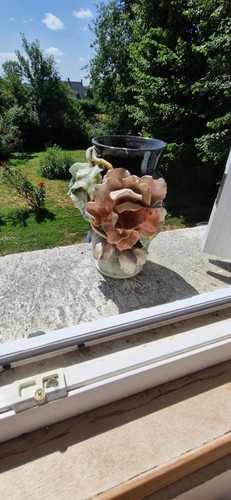 Vase barbotine art - vase,