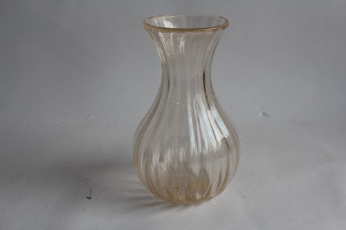 Murano vase verre poudre or - poudre, d'or