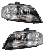 PHARE AVANT GAUCHE + DROIT ELECTRIQUE POUR AUDI A3 8P 05.03-05.08 H7 H7