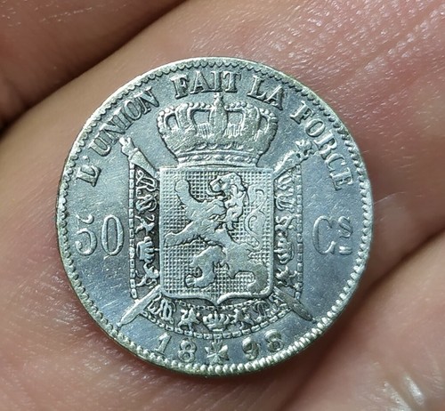 Piece argent 50 centimes - piece,