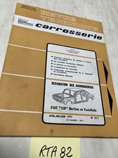 Fiat 128 berline familiale Revue Technique Automobile Carrosserie RTC édition 71