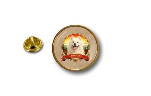 Pins pin badge rond chien - pin's,