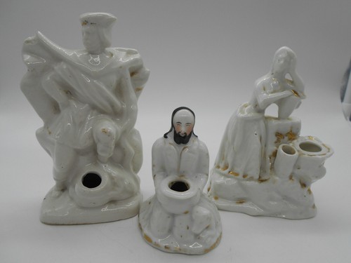 Superbe lot encrier porte - de,