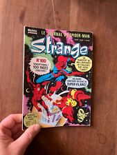 PETIT FORMAT BD COMICS STRANGE 100 lug marvel eo 1978 + TRANSFERT ATTACHE