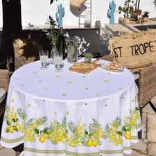 Nappe ronde provençale 1m80