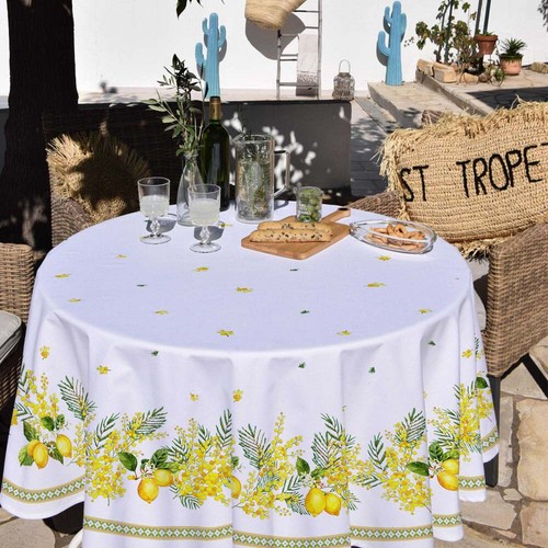 Nappe ronde provençale 1m80