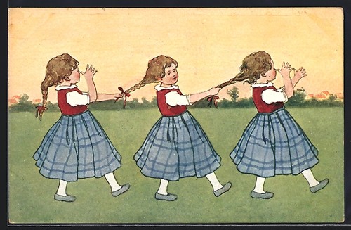 Carte postale artiste - carte,