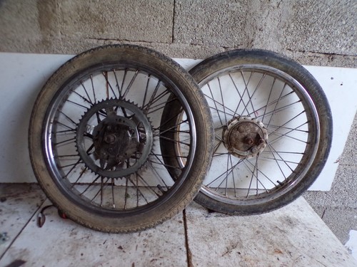 Paire jantes roues sans - paire,