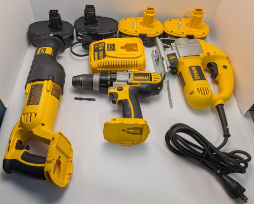Lot dewalt battery powered - 3,