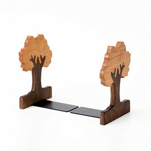 Serre livres bois - en,